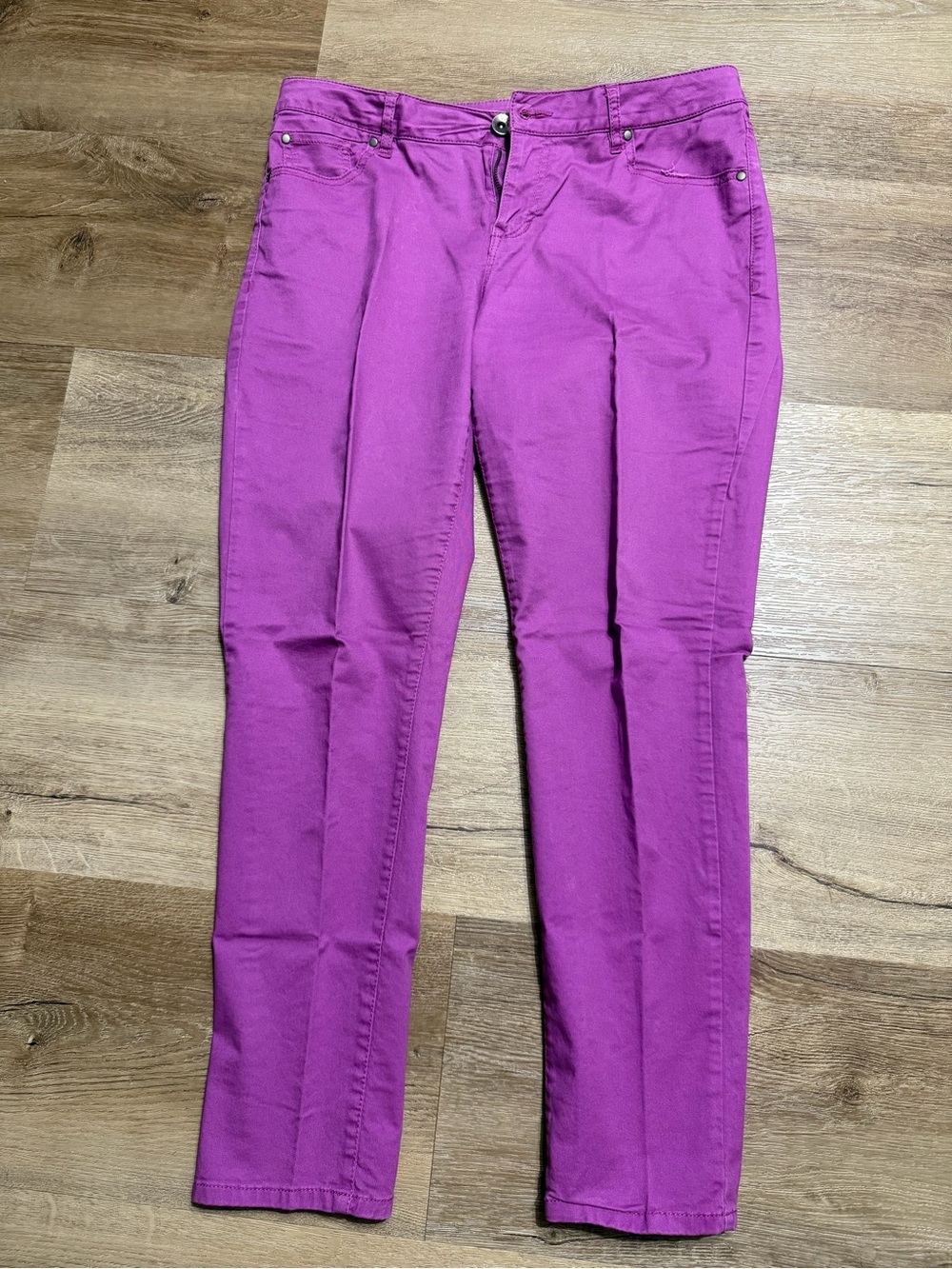 Apt. 9 Fuchsia Skinny Pants